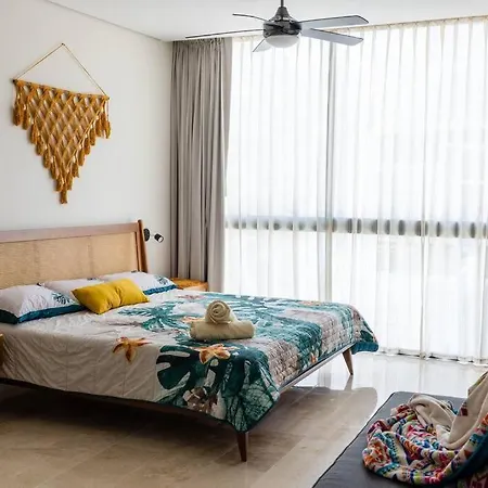 Cozy Studio In Aldea Zama 10 Min From The Beach